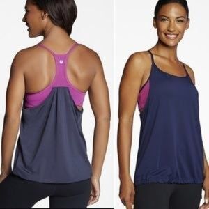 NWT Fabletics Norwalk Tank XXS 2 in 1